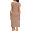 Lovasy Full Slip for Women Under Dress Long Wide Straps Slips Sleeveless Tank Tops Dresses Nightgown S-3XL(Coffee)