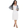 Lovasy Full Slip for Women Under Dress Long Wide Straps Slips Sleeveless Tank Tops Dresses Nightgown S-3XL(White)