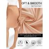 Lovasy Half Slips for Women Underskirt Anti-Static Short Mini Skirt with Floral Lace Trim Slip Dress for Skirt Dresses S-3XL(Deep Champagne)