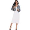 Lovasy Womens Full Slip Tank Top Dress Wide Straps Long Slips Underdress Soft Sleeveless Nightgown S-3XL(White)