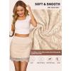 Lovasy Women’s Half Slips Floral Lace Slip Skirt Anti-static Underskirt Modal Short Under Dress S-XXL(Nude)