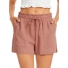 Lovasy Casual Shorts for Women Summer Bottom with Pockets S-3XL(Rust Red)
