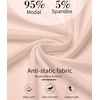 Lovasy Womens Full Slips for Under Dresses V Neck Slip Dress S-3XL(Camel)