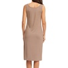 Lovasy Womens Full Slips for Under Dresses V Neck Slip Dress S-3XL(Coffee)