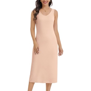 Lovasy Full Slip for Women Under Dress S-3XL(Nude)