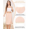Lovasy Half Slip for Women Under Dress Lace Skirt S-3XL(Nude)