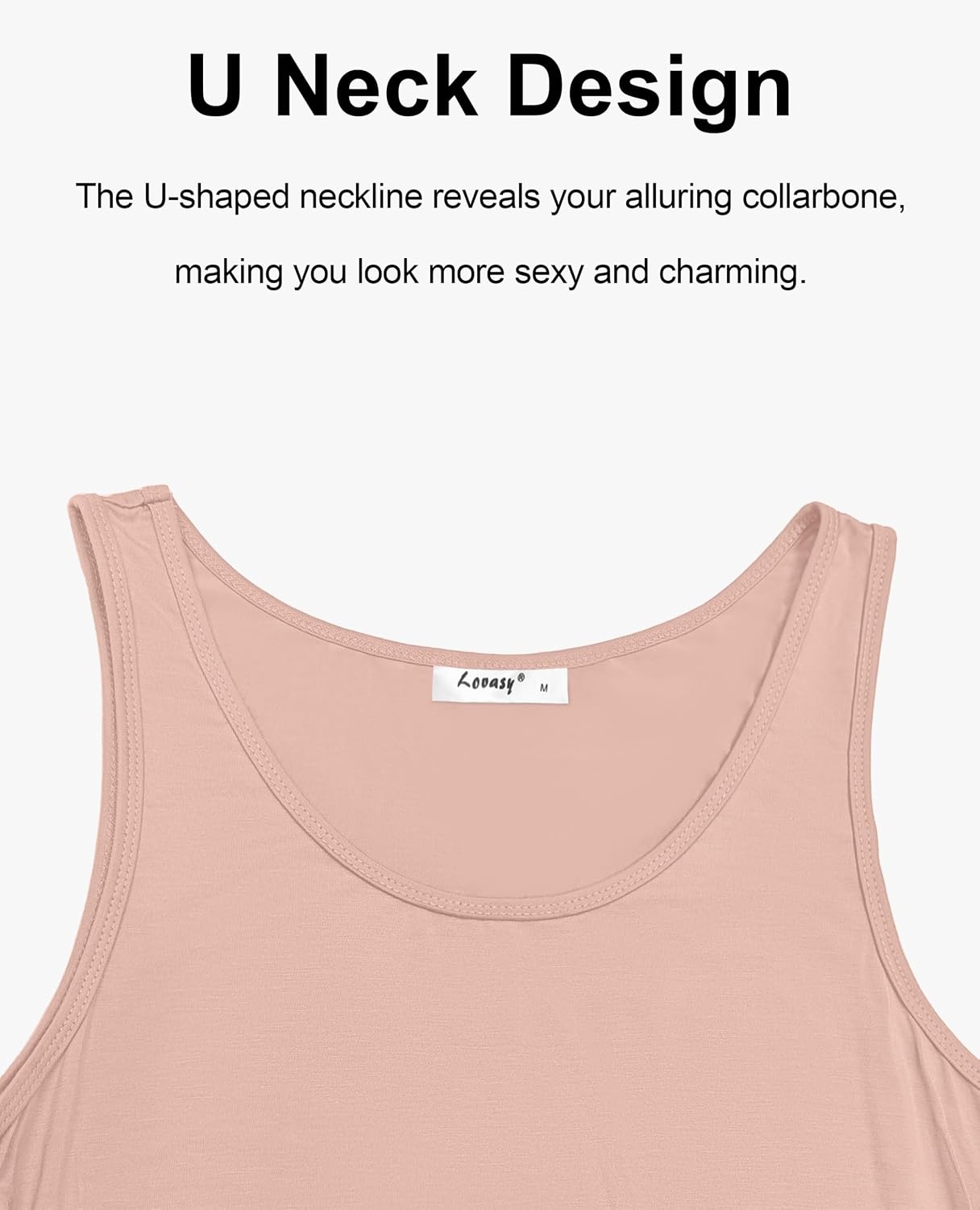 image:imageLovasy Full Slip for Women Under Dress Long Tank Dresses S3XLCamel