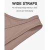 Lovasy Full Slip for Women Under Dress Long Tank Dresses S-3XL(Coffee)