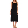 Lovasy Full Slip for Women Under Dress Long Tank Dresses S-3XL(Black)